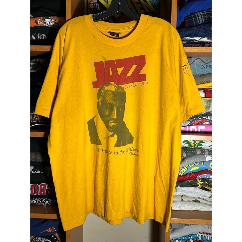 Vintage 90s Joe Williams Jazz Cruise Tee